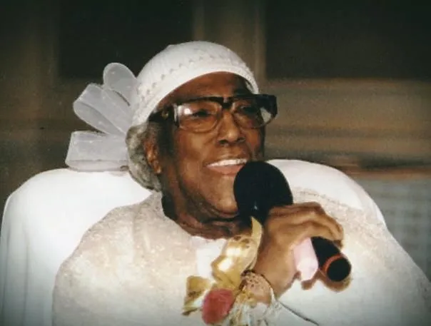 Mother Estella Boyd, founder of Prayer Tower Fellowship Church in Gary, Indiana